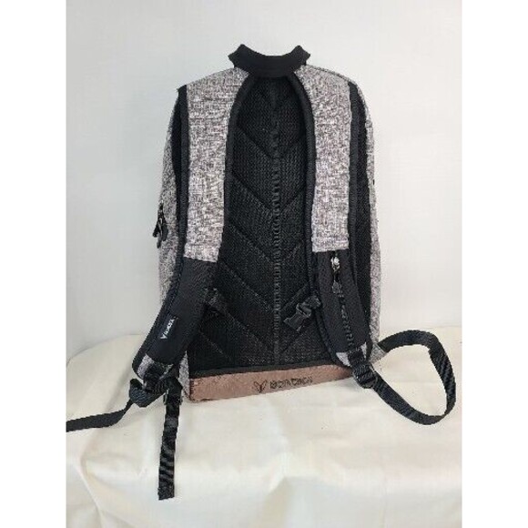 Bondka Padded Divided Insert backpack Gray & Black VGC - Picture 3 of 12